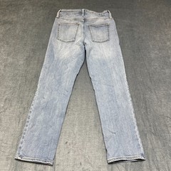 Universal Thread Jeans Womens 2/26 Blue Denim High Rise Slim Fit Straight Leg