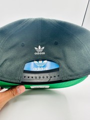 Adidas Originals Trefoil Chain Snapback Hat Black White Logo OSFA NWT