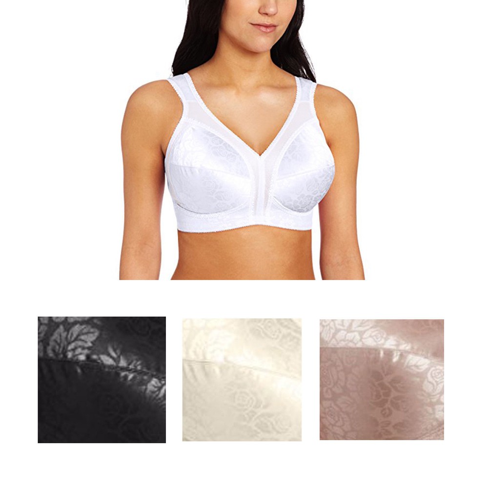 Playtex Women’s 18 Hour Original Comfort Strap Full Coverage Wirefree Bra 4693