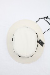 Adidas Victory Men’s Bucket Hat White Black Sunglass Hook Mesh Lined Adjustable