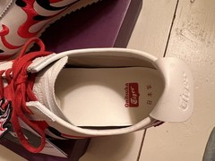 Onitsuka Tiger MEXICO 66 DELUXE NIPPON MADE 1181A370 100 White Classic Red Shoes