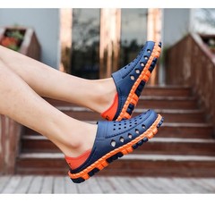 Men’s Summer Cave Shoes Outdoor Fashion Leisure Non slip Sea Side Vacation Outer