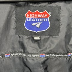 Highway Leather Motorcycle Vest Womens XXL Concealed Carry Gun Pocket Biker
