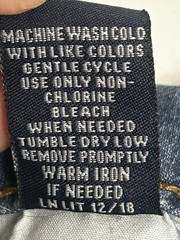 Vanilla Star Juniors Blue Denim Shorts Size 15 Button Fly Pockets 2″ Inseam