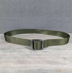 Patagonia 40 in Olive Tech Web Belt Lightweight Adventure Belt Hiking Outdoor