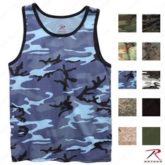 Rothco Men’s Tank Tops – Adult Digital, Camo or Solid Pattern Tank Tops