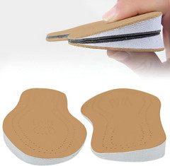 Supination Insoles,O/Xo Leg Orthopedic Corrective Brown Insoles,For Foot Alignme