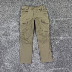 Under Armour Storm Tactical Cargo Pants Mens 36×32 Tan Water Repel Work Hiking