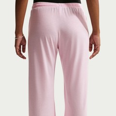 $60 Nike Women’s Chill Knit Open Hem Pants -IQ0092663 -Pink Foam-Small-New Tags