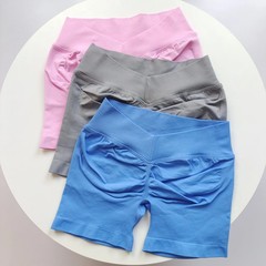 High-Waisted Butt-Lifting Sports Shorts for Women, V-Shaped Waist Peach Butt