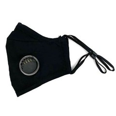 4 packs Face Masks high quality Reusable Washable Cloth Mask with filter (Black)