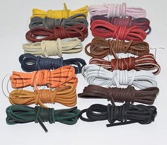 1 PAIR – 72″ Rawhide Leather Shoelaces Moccasin Strings Boat Shoe Boot Laces