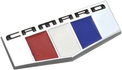 1Pc Camaro M Emblem 3D Badge Front Right Left Fender Replacement (Chrome)