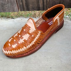 Men’s Closed Toe Genuine Leather Mexican Huarache Sandals Mocasin – Closed Toe