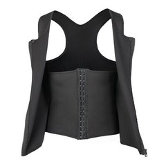 Men Neoprene Sauna Sweat Vest Body Shaper GYM Waist Trainer Fat Burner Shapewear