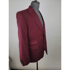Tayion Sport Coat Mens 44L Red Two Button Modern Fit Blazer Suit Jacket NWT