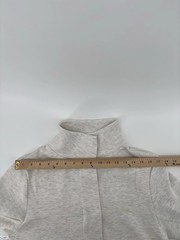 NWT Varley Anset Jacket Sz S Ivory Marl DoubleSoft Preppy Designer Chic $158