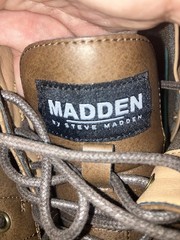 Steve Madden Tellio Men’s Boots Size 8