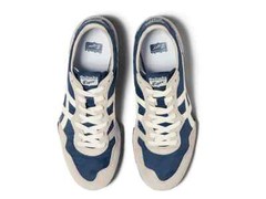 Onitsuka Tiger SERRANO 1183B400 406 MAKO BLUE/CREAM Unisex Leather Shoes