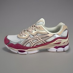 Asics Sportstyle Gel-NYC Cream Pink Lifestyle Shoe 1203A383 Women’s Size 8