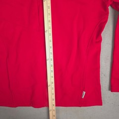 Landway Red Fleece Full Zip Jacket Women’s Size Large Outdoor Adventure