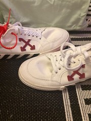 Off-White Converse Vulc Low Sneakers “White Violet” Size 41 W 9
