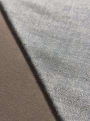 A. Di Capua Napoli – Solid Blue Cotton Tailored Tie