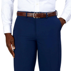 Nautica Men’s Modern Fit Active Stretch Suit Pants, Blue,, Size 32X29