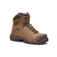Caterpillar Men Diagnostic Hi Waterproof Thinsulate Steel Toe Work Boot Dark