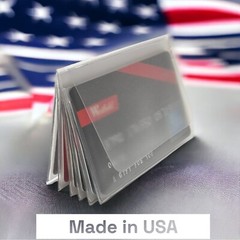 WALLET INSERT SET OF 2 PREMIUM QUALITY 6 PAGES CARD PICTURE HOLDER FREE SHIPPING