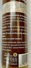 Fiebing’s Prime NEATSFOOT Oil Compound Leather Softening & Preserving Leather8Oz