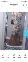Custom 2-in-1 Wedding Dress | Removable Train | Size 14/16 | – $1,200
