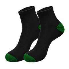 Men Cushioned Cotton Athletic Ankle Quarter Crew Socks Low Cut Size 9-13