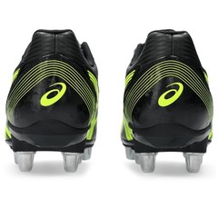 Asics Rugby Cleats Lethal Tackle Black Yellow 1111A263 001 US7H-11H w/Box New