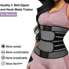Best Neoprene Waist Trimmer Belt – Waste Trainer Trainers Band for Workout Belt