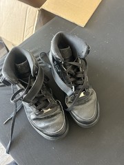 Size 7y – Nike Air Force 1 ’07 Mid Triple Black