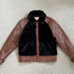 Men’s Inspired By Five Star Genuine Leather Grizzly jacket Brown Black Coat