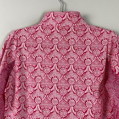Ibkul Top Womens S Long Sleeve 1/4 Zip Mock Neck Pullover Leslie Watermelon