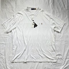 Polo Ralph Lauren Mens 4XLT White Soft Touch Short Sleeve Polo Shirt NWT