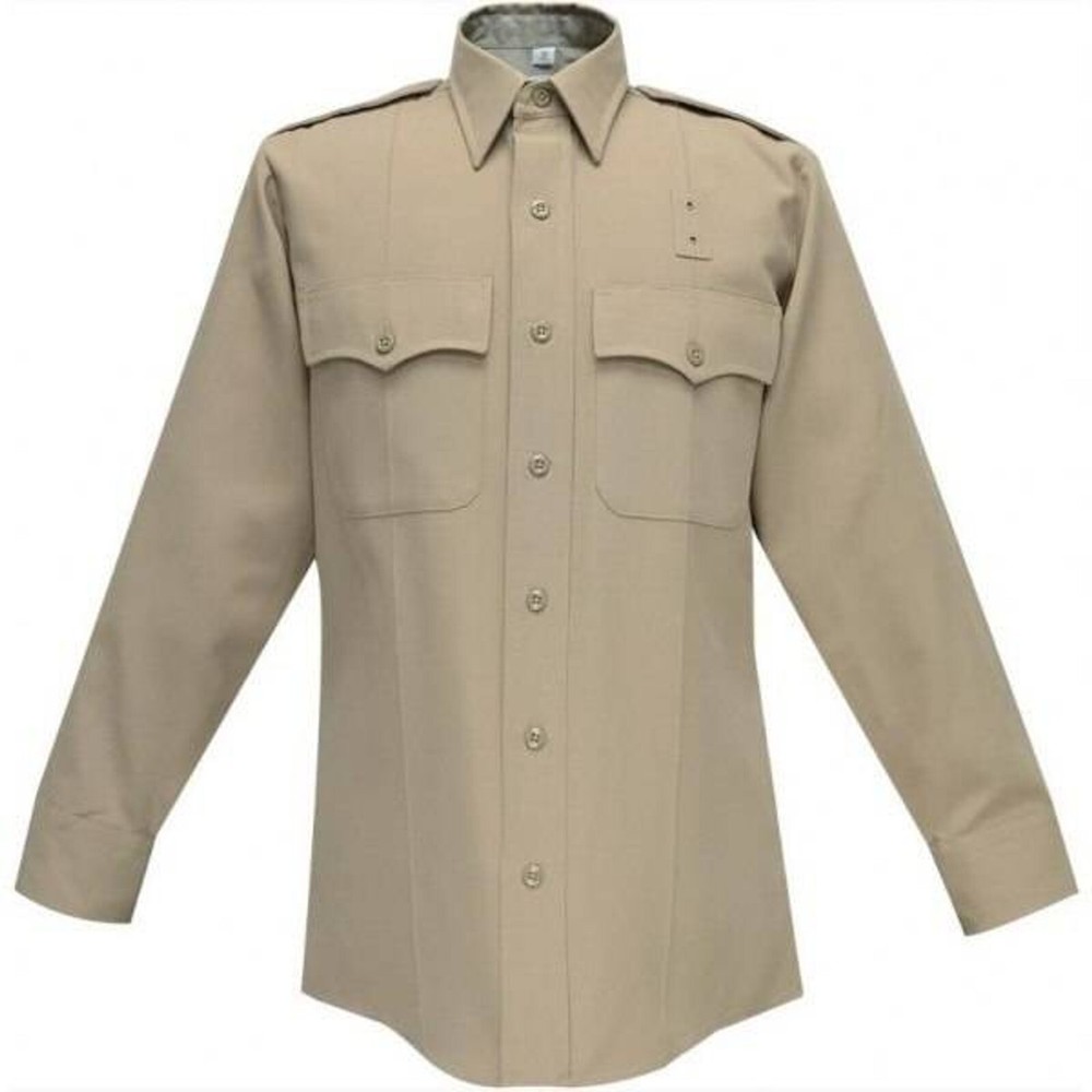 without tags Flying Cross Long Sleeve PolyRayon Uniform Shirt California G2U