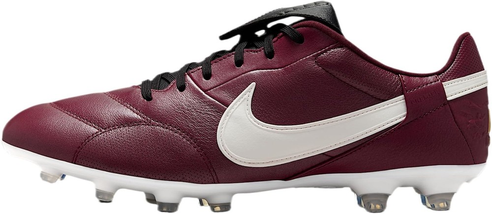Nike Premier 3 Firm-Ground Low-Top Soccer Cleats (Merlot/Black/Sail) Size 11 – M