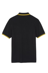 Fred Perry Polo Shirt Slim Fit Pique Twin tipped