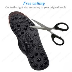 Enhanced Magnetic Therapy Massage Insoles Foot Acupressure Point Therapy Body