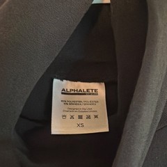 Alphalete Women’s Black Turtleneck Long Sleeve Bodycon Short Dress XS