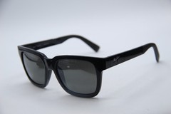 MAUI JIM MJ540-02 MONGOOSE BLACK AUTHENTIC DESIGNER SUNGLASSES 54-18