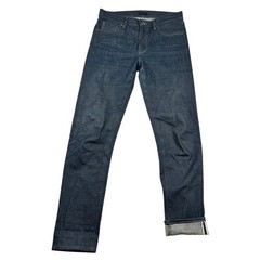 Uniqlo Jeans Mens 30×31 Dark Indigo Selvedge Kaihara Japanese Denim Slim
