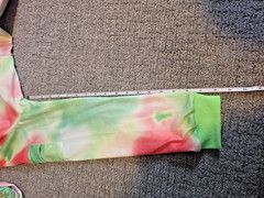 Neon Tie Dye HOODIE JACKET DRESS XL: RAVE/ CLUB/ FESTIVAL/ PARTY/ Y2K/ UNIQUE