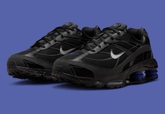 Nike Shox Ride 2 Black Metallic Silver Deep Royal Sneakers IM5999-010 Mens Sizes