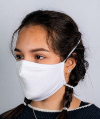 1 Dozen DELUXE Washable Face Masks – Double Head Straps (NO Ear Pain) Pocket