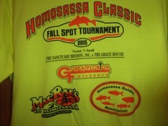 Fishing Homosassa FL ClassicFall Spot Tournament yellow M t shirt